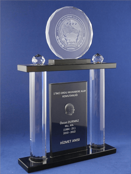 Nur Plaket plaketler örneği