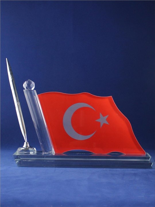 Nur Plaket NP-186 kodlu masaüstü ürün, 15 × 24,5 cm