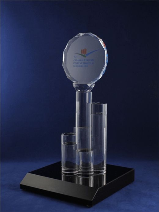 Nur Plaket NP-001 kodlu plaket, 14,5 × 27 cm