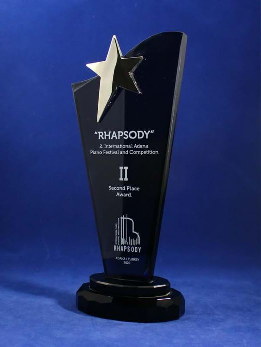 Nur Plaket NP-042 kodlu plaket, 10,5 × 25 cm
