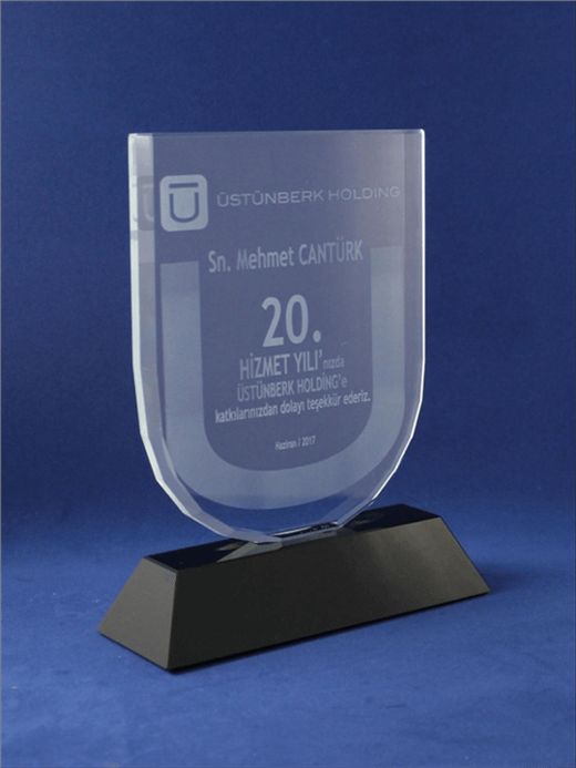 Nur Plaket NP-067 kodlu plaket, 13,5 × 17 cm