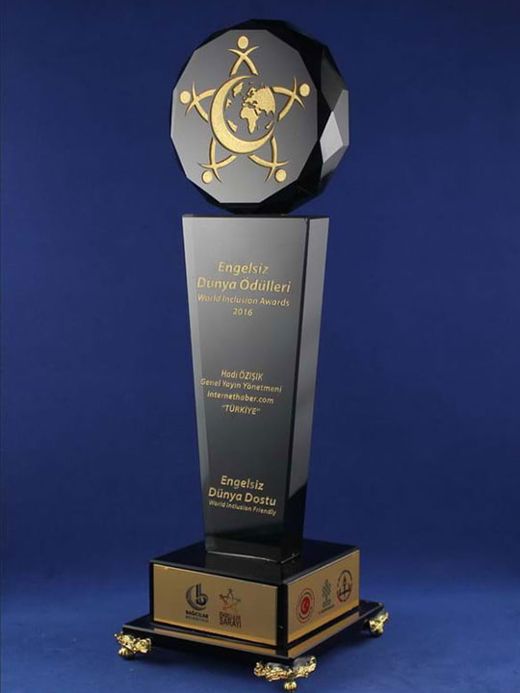 Nur Plaket NP-092 kodlu plaket, 9 × 30 cm