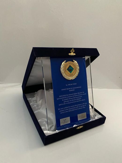 Nur Plaket NP-120 kodlu plaket